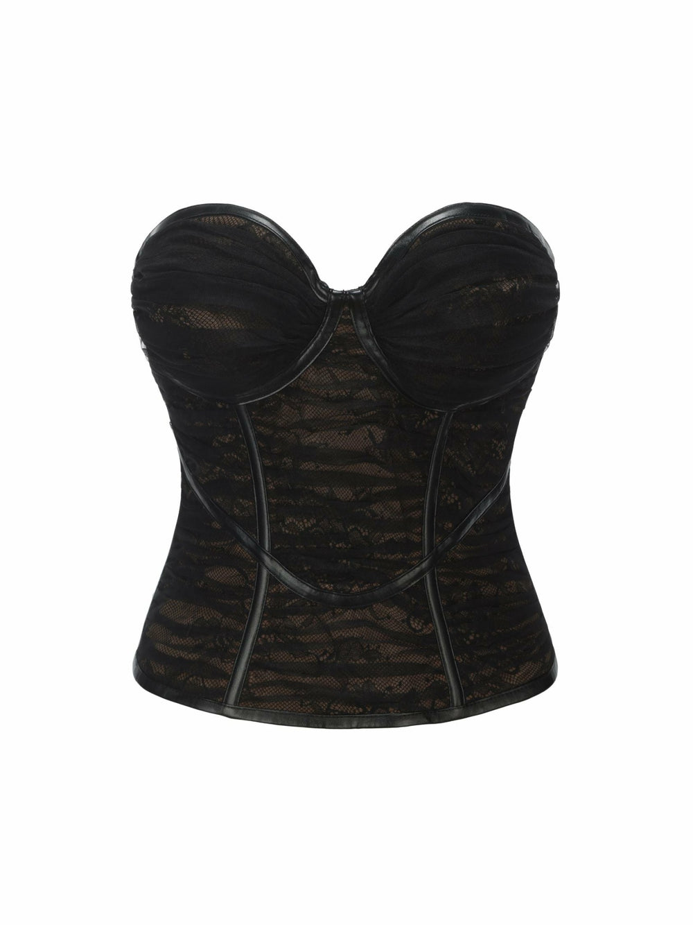 Cara Bustier Top: Black Bustier Top for Date Night | Nana Jacqueline