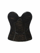 Cara Bustier Top: Black Bustier Top for Date Night | Nana Jacqueline