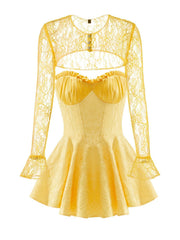 Jilly Cover: Yellow Cover-Up for Brunch | Nana Jacqueline