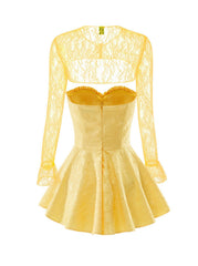 Jilly Cover: Yellow Cover-Up for Brunch | Nana Jacqueline