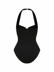 Sonia One-Piece Swimsuit: Black One-Piece Swimsuit for Beach Vacation | Nana Jacqueline