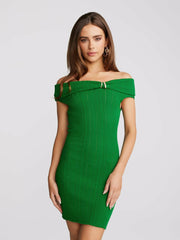 Rylee Dress: Green Mini Dress for Birthday Celebration | Nana Jacqueline