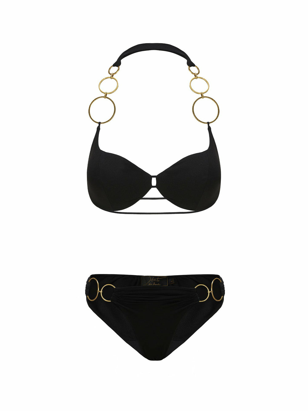 Amira Bikini Set: Black Bikini Set for Beach Vacation | Nana Jacqueline