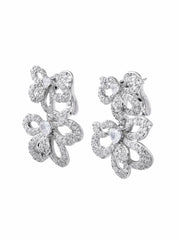 Natalie Earrings: White Earrings for Bridal Shower | Nana Jacqueline