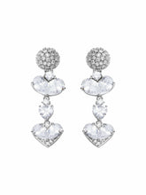 Gigi Earrings: Silver Earrings for Bridal Shower | Nana Jacqueline