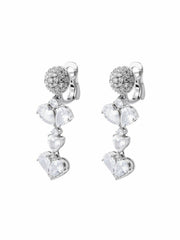 Gigi Earrings: Silver Earrings for Bridal Shower | Nana Jacqueline
