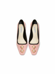 Chloe Diamond Heels: Pink Heels for Party | Nana Jacqueline