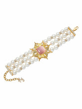 Felicty Pearl Bracelet: White Pearl Bracelet for Bridal Shower | Nana Jacqueline