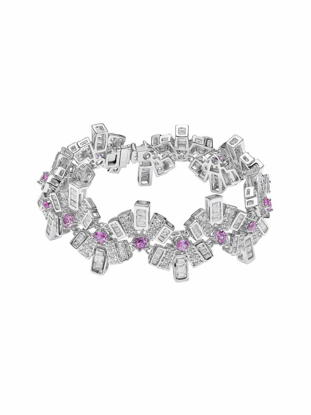 Claira Bracelet: Pink Bracelet for Cocktail Party | Nana Jacqueline