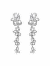 Priscilla Earrings: White Earrings for Formal Events | Nana Jacqueline