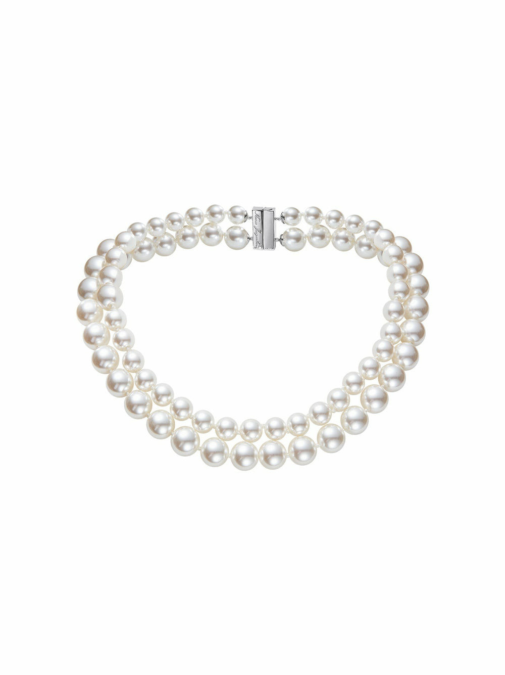 Marisa Necklace: White Pearl Necklace for Bridal Shower | Nana Jacqueline