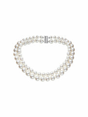 Marisa Necklace: White Pearl Necklace for Bridal Shower | Nana Jacqueline