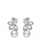Amelia Earrings: White Pearl Earrings for Bridal Shower | Nana Jacqueline