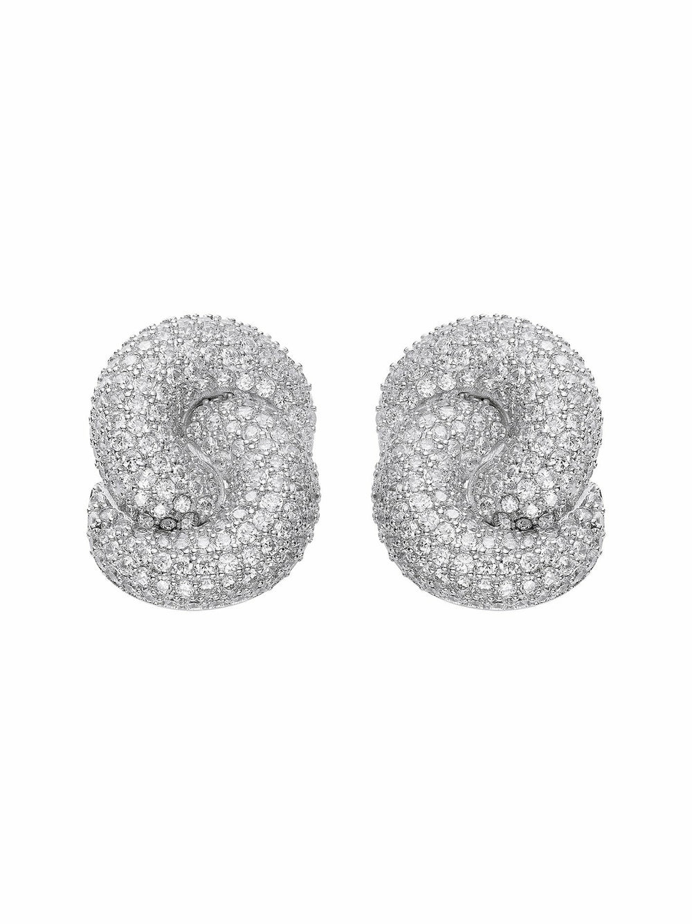 Mia Earrings: White Earrings for Cocktail Party | Nana Jacqueline