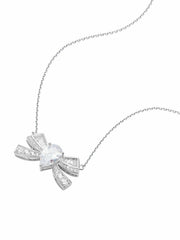Alysa Necklace: Silver Necklace for Bridal Shower | Nana Jacqueline