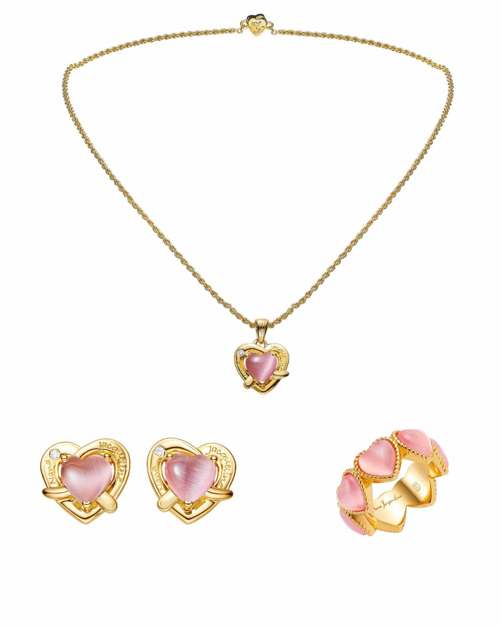 Blush Reverie: Pink Jewelry Set for Mother's Day Gift | Nana Jacqueline