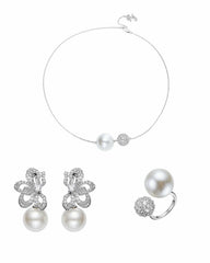 Elegance in Pearl: White Jewelry Set for Mother's Day Gift | Nana Jacqueline