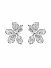 Portia Earrings: Silver Earrings for Wedding | Nana Jacqueline