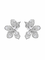 Portia Earrings: Silver Earrings for Wedding | Nana Jacqueline