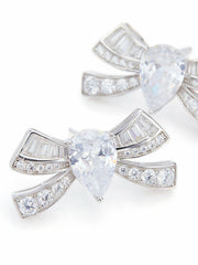 Claira Earrings: White Earrings for Bridal Shower | Nana Jacqueline