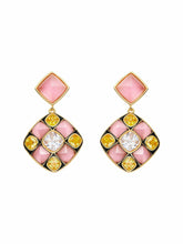 Claudia Earrings: Pink Earrings for Cocktail Party | Nana Jacqueline