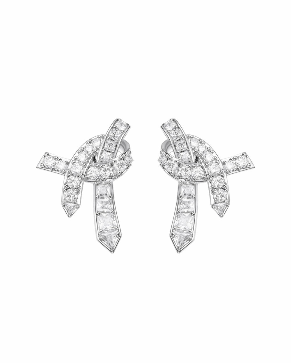 Nicolette Earrings: White Earrings for Bridal Shower | Nana Jacqueline
