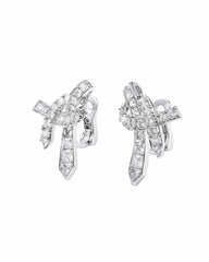 Nicolette Earrings: White Earrings for Bridal Shower | Nana Jacqueline