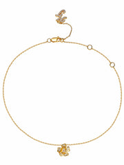 Lumi Floral Pendant Gold Necklace | Nana Jacqueline