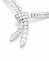 Fiona Necklace: White Necklace for Formal Events | Nana Jacqueline
