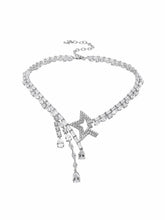 Ella Necklace: Silver Necklace for Cocktail Party | Nana Jacqueline