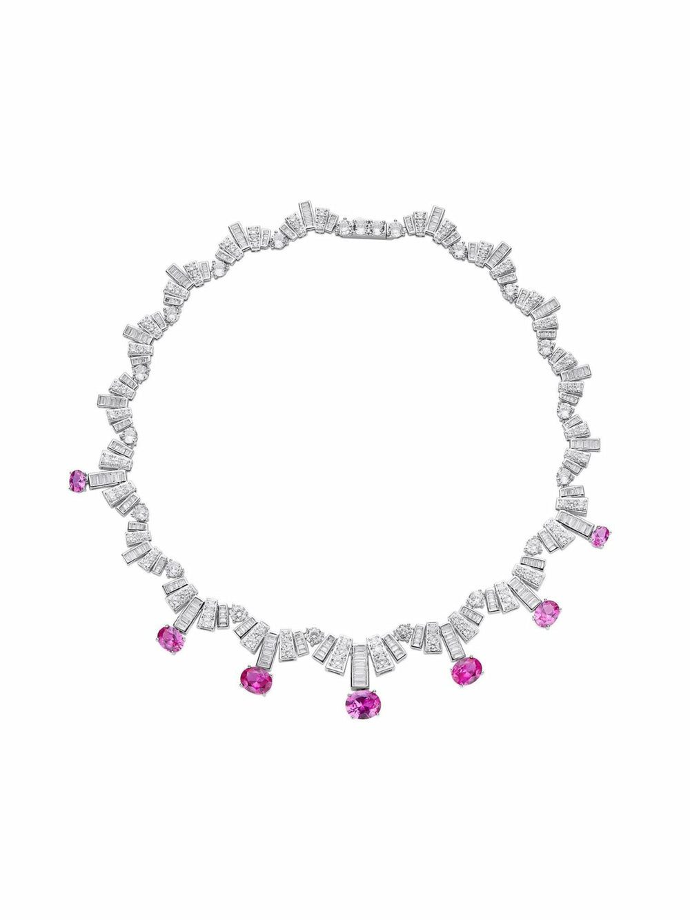 Keira Necklace: Pink Necklace for Cocktail Party | Nana Jacqueline