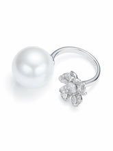 Celina Pearl Flower White Ring | Nana Jacqueline