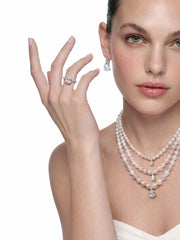 Daniela Pear-Cut Pavé Crystal Ring | Nana Jacqueline