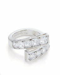 Nicolette Ring: White Ring for Cocktail Party | Nana Jacqueline