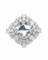 Zephina Ring: Silver Ring for Cocktail Party | Nana Jacqueline