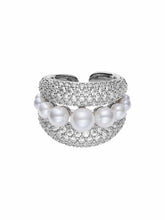 Talia Ring: White Ring for Engagement Party | Nana Jacqueline