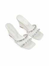Cassandra Diamond Heels: White Heels for Bridal Shower | Nana Jacqueline