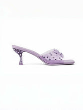 Minna Jelly Sandals: Purple Sandals for Party | Nana Jacqueline