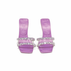 Bellah Sandals: Purple Sandals for Cocktail Party | Nana Jacqueline