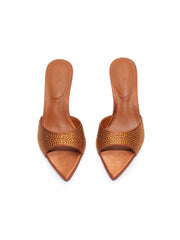 Kate Diamond Heels: Brown Heels for Cocktail Party | Nana Jacqueline