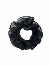 Nolita Ruffle Black Hair Tie | Nana Jacqueline