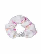 Novella Crystal Logo Ivory Hair Tie | Nana Jacqueline