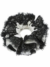 Alexandra Lace Contrast White Hair Clip | Nana Jacqueline