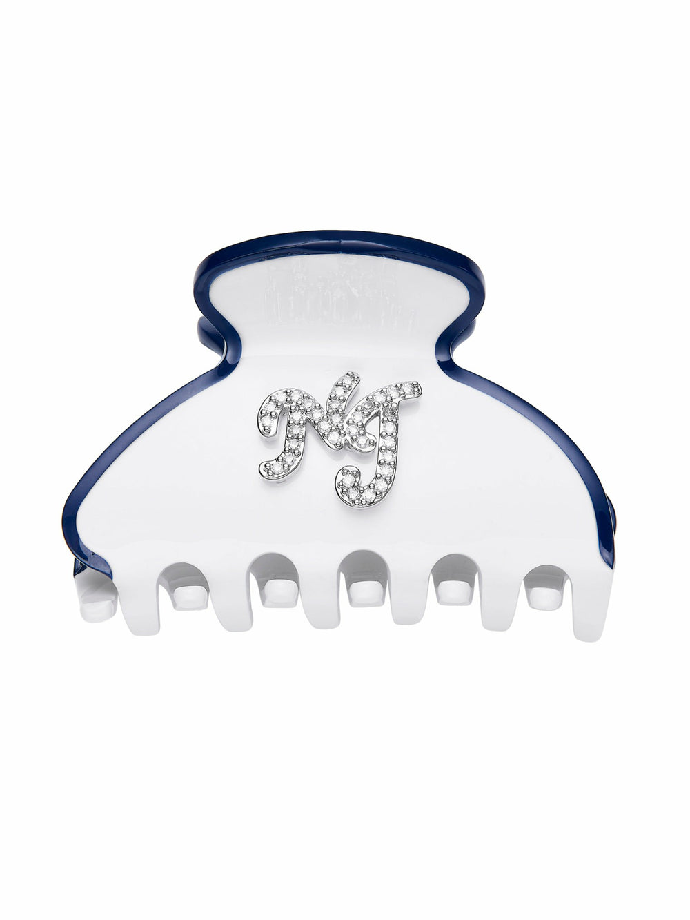 Isabela Crystal White Hair Clip | Nana Jacqueline