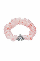 Pastel Silk Scrunchie Set with Crystal Detail | Nana Jacqueline