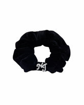 J’adore Velvet Scrunchie: Black Hair Accessory for Cocktail Party | Nana Jacqueline