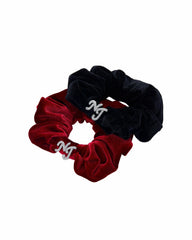 J’adore Velvet Scrunchie: Black Hair Accessory for Cocktail Party | Nana Jacqueline