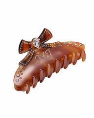 Edith Hair Clip: Brown Hair Clip for Date Night | Nana Jacqueline