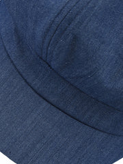 Amara Eight-Panel Newsboy Blue Hat | Nana Jacqueline