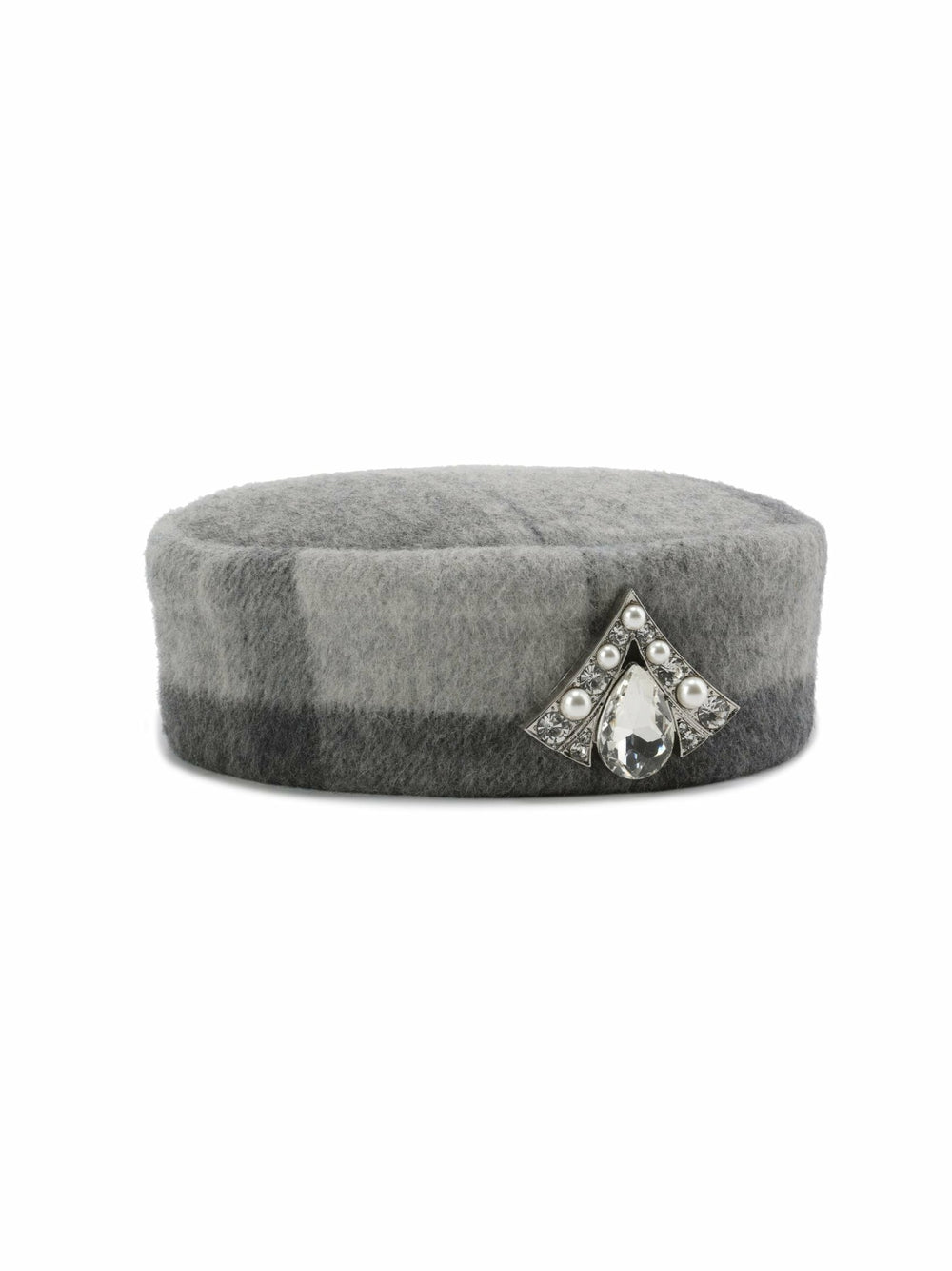 Cindy Diamond Hat: Grey Hat for Cocktail Party | Nana Jacqueline
